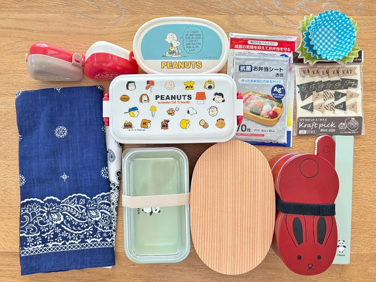 『お弁当グッズ』の写真（撮影：Classy Life）