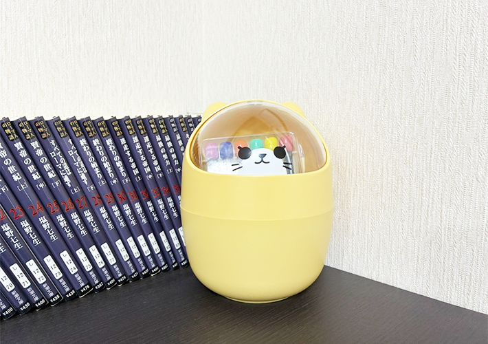 ミニアニマルゴミ箱の写真（撮影：grapeライフハック編集部）