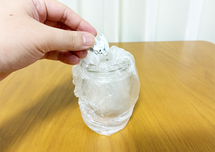 瓶の活用写真（撮影：grapeライフハック編集部）