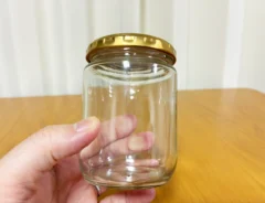 空き瓶の写真（撮影：grapeライフハック編集部）
