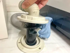 排水ホースの写真（撮影：Heulie）
