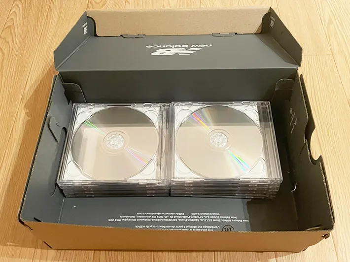CDを入れた写真（撮影：grapeライフハック編集部）