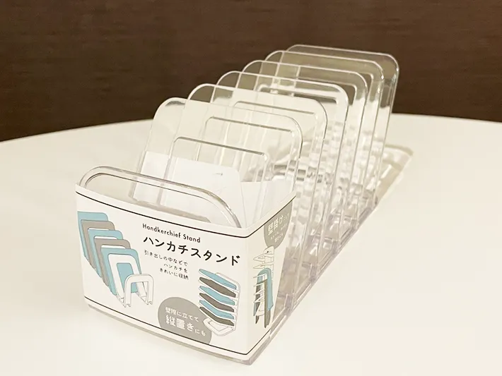ハンカチスタンドの写真（撮影：grapeライフハック編集部）
