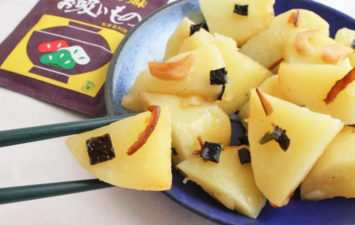 『待つだけでやみつきポテト和え』の写真（撮影：キジカク）