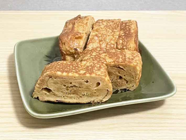 完成した玉子焼きの写真（撮影：grapeフード編集部）