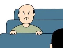 4コマ漫画の画像