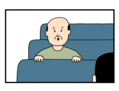 4コマ漫画の画像