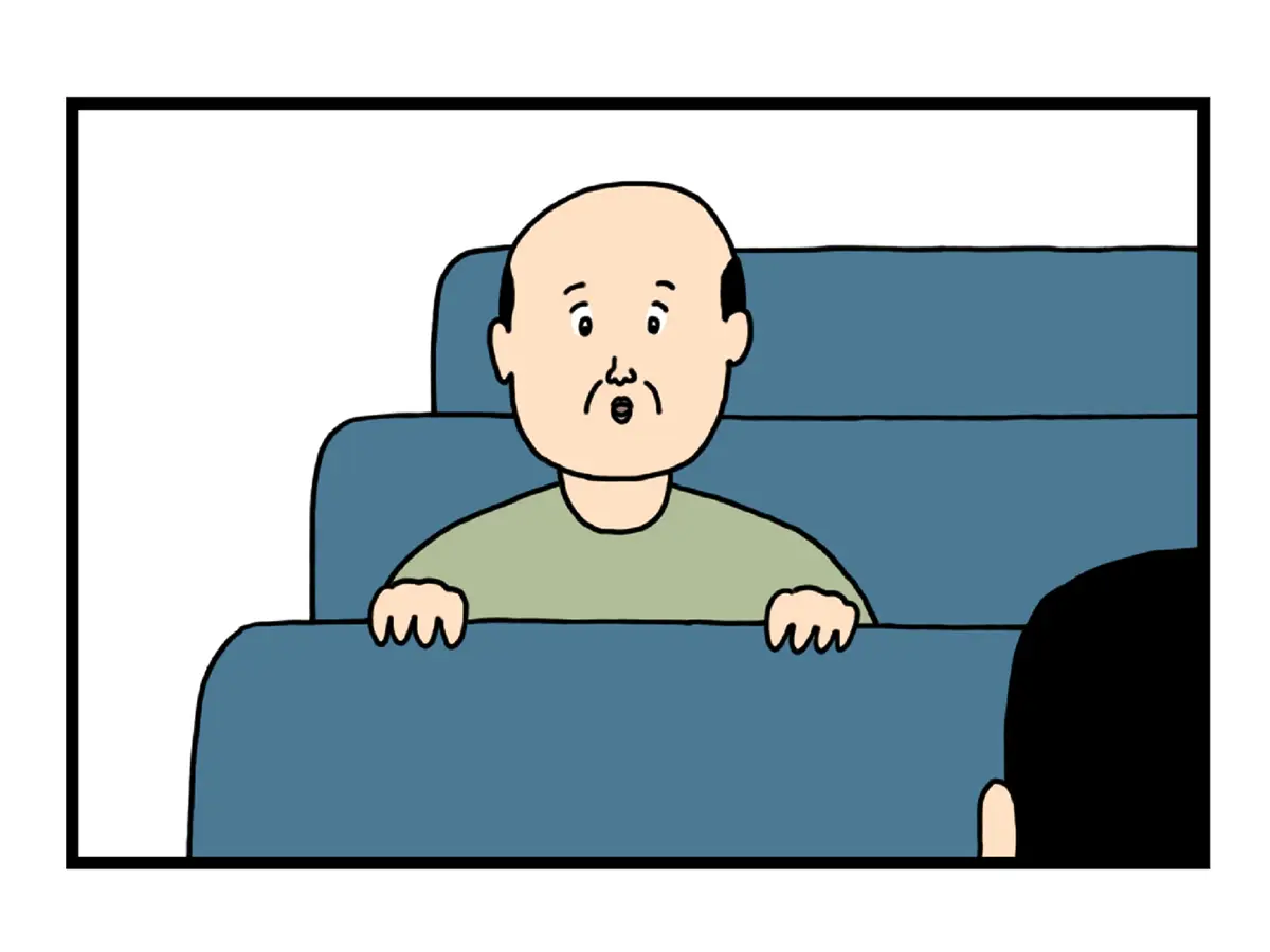 4コマ漫画の画像