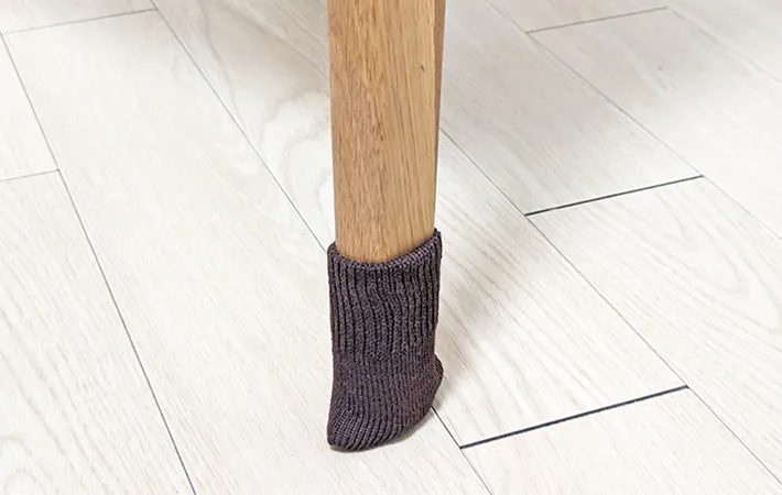 『チェアソックス』の使用写真（撮影：ワード）