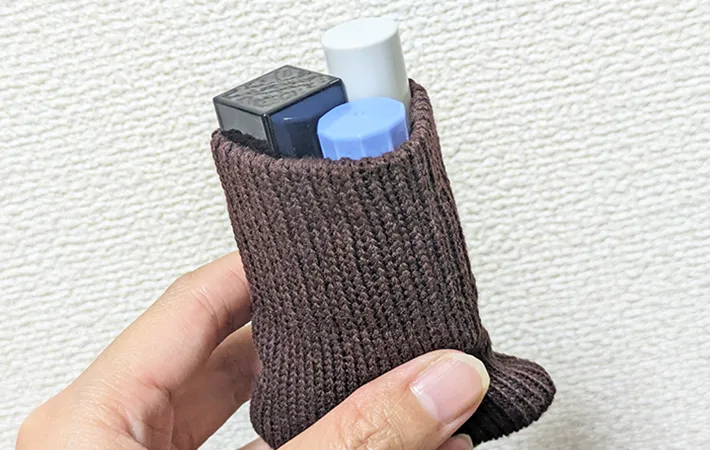 『チェアソックス』活用の写真（撮影：ワード）