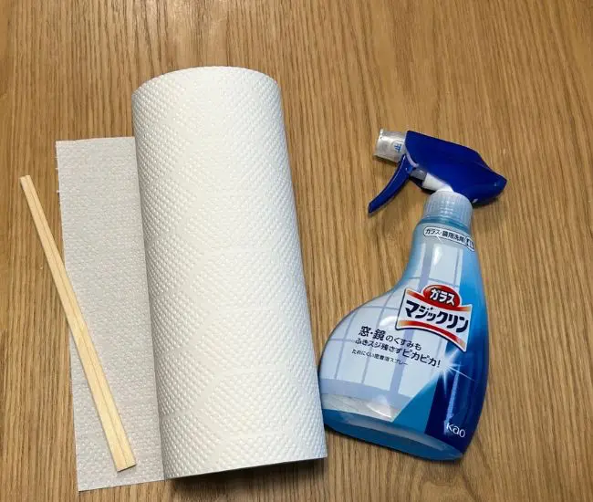 使用する道具（撮影：grapeライフハック編集部）