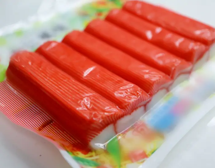パッケージに入ったカニカマ