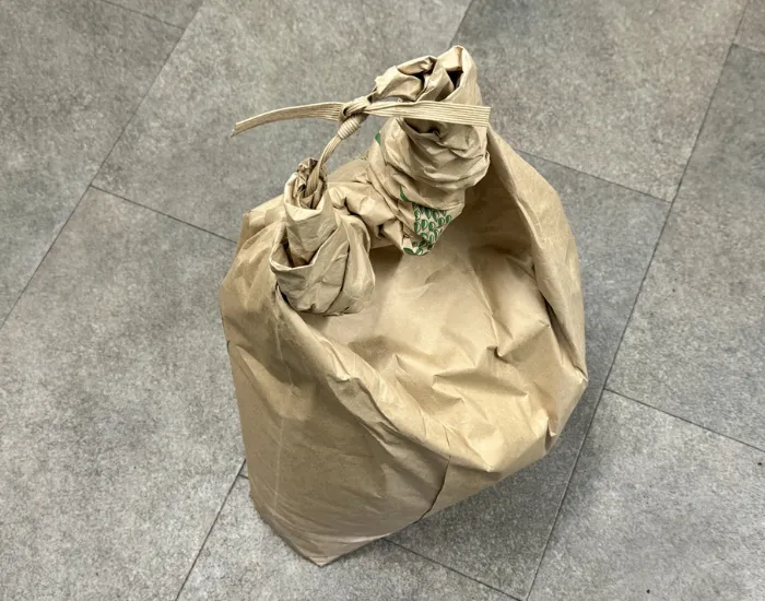 お米が入った袋