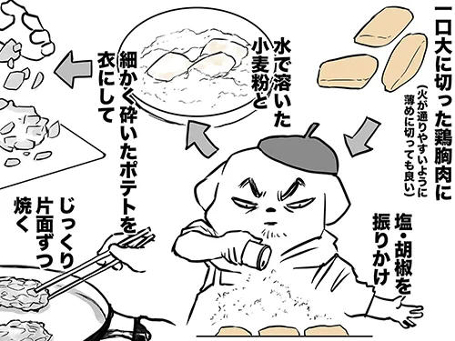 漫画家・ハルマキさんによる『45歳ぐーたら男の気まぐれ飯』第5話の画像