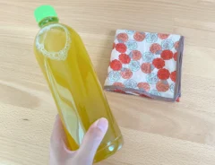 ペットボトルホルダーの手順写真（撮影：grapeライフハック編集部）