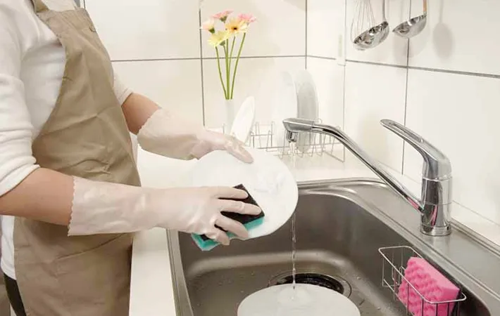 キッチン用手袋の写真