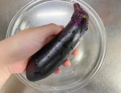 ナスの写真（撮影：grape編集部）