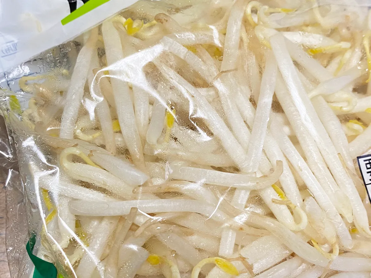 モヤシの写真（撮影：grapeフード編集部）