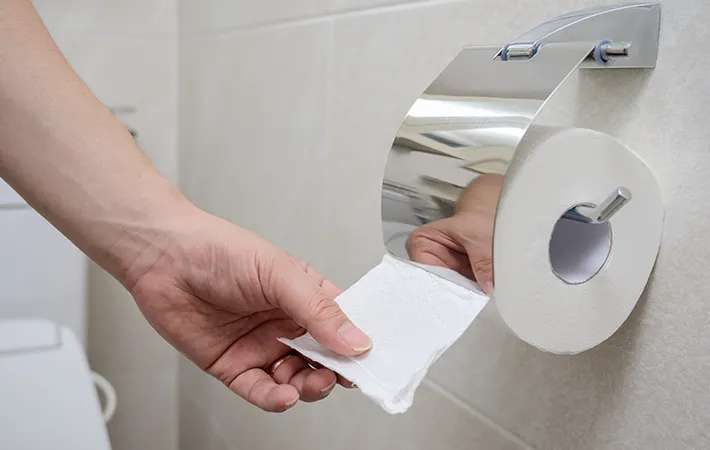 トイレットペーパーの写真