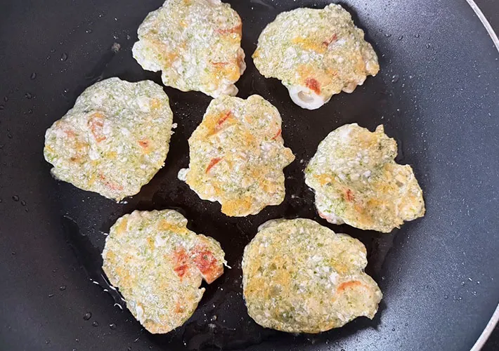 焼き色が付いた画像（撮影:エニママ）