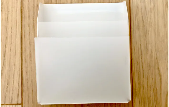 商品を正面から見た画像（撮影：エニママ）