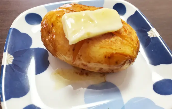 バターで仕上げたところ（撮影：エニママ）