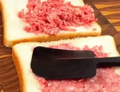 テリヤキバーガー風トースト