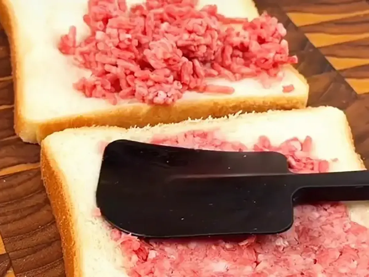テリヤキバーガー風トースト