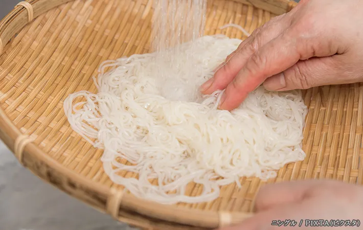 そうめんの写真