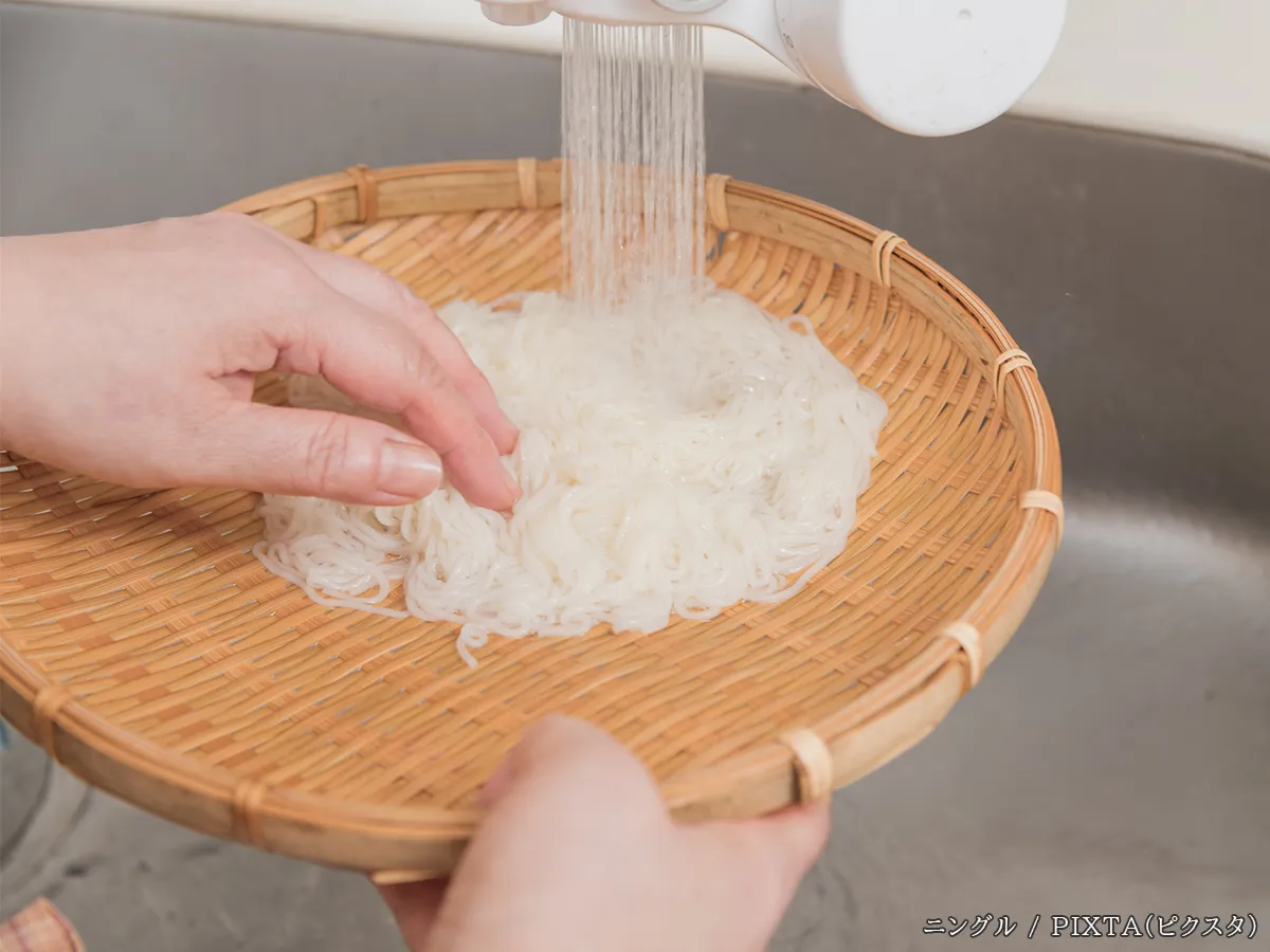 そうめんの写真