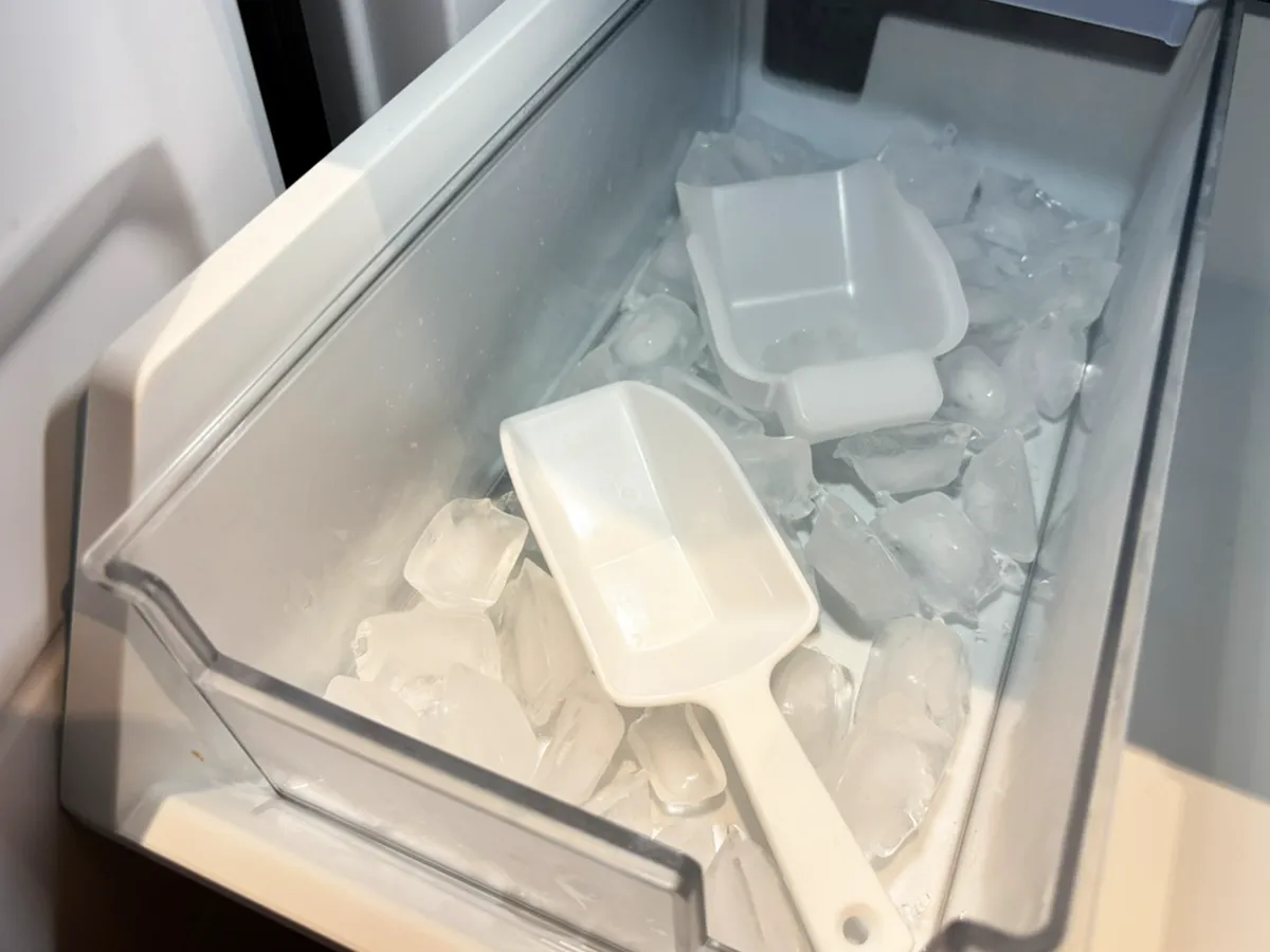 製氷機で作った氷の写真(撮影:grapeライフハック編集部)