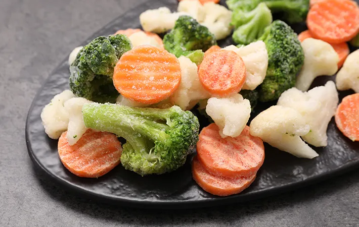 冷凍野菜の写真