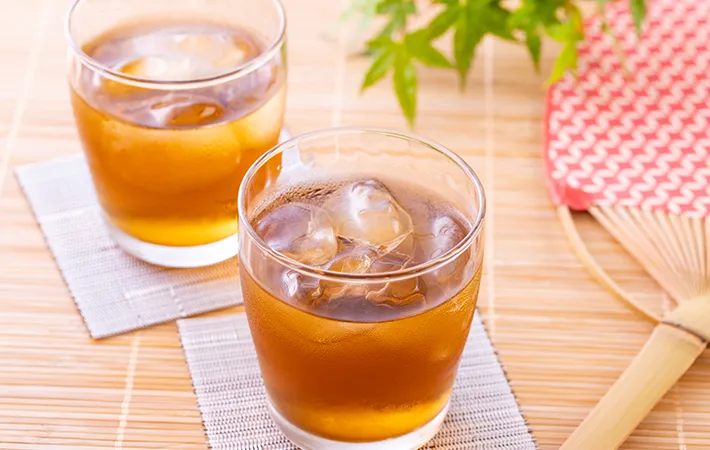 麦茶の写真
