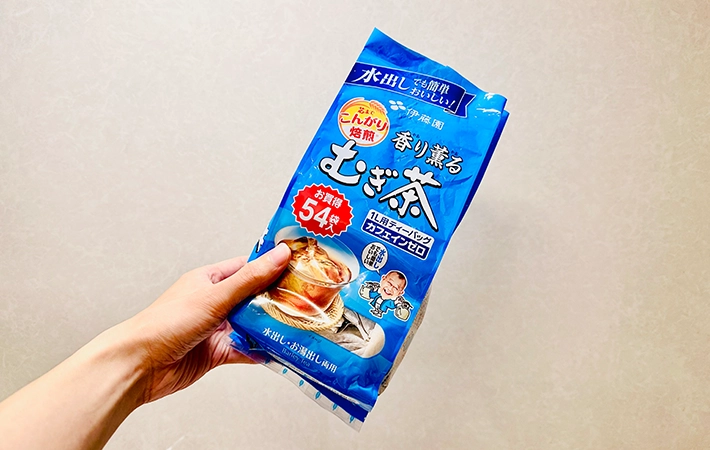 麦茶の写真（撮影：grapeライフハック編集部）