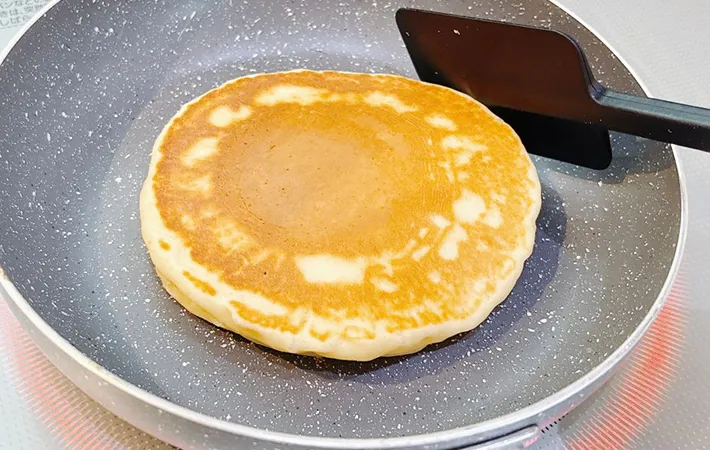 普通のパンケーキの画像（撮影：キジカク）