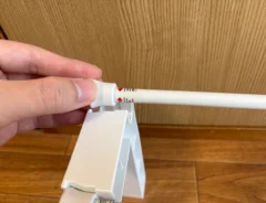 つっぱり棒用スリッパラックの画像