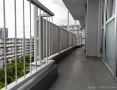 ベランダの写真