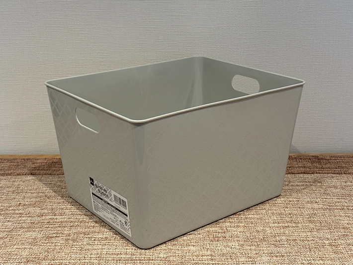 ダイソーのバスケットの画像