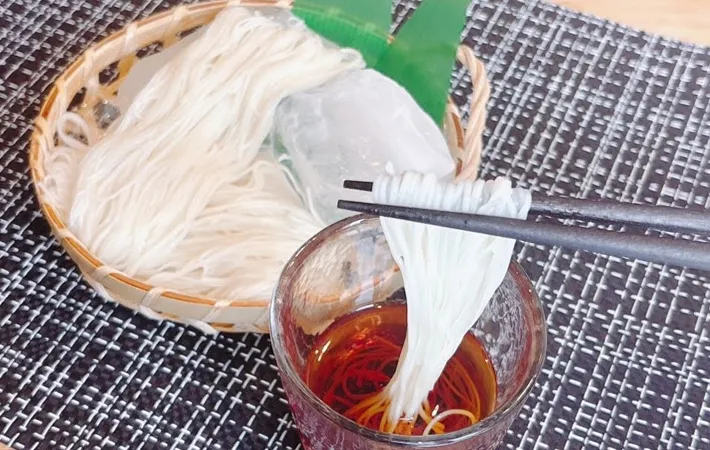 『めんつゆそうめん』の写真（撮影：キジカク）