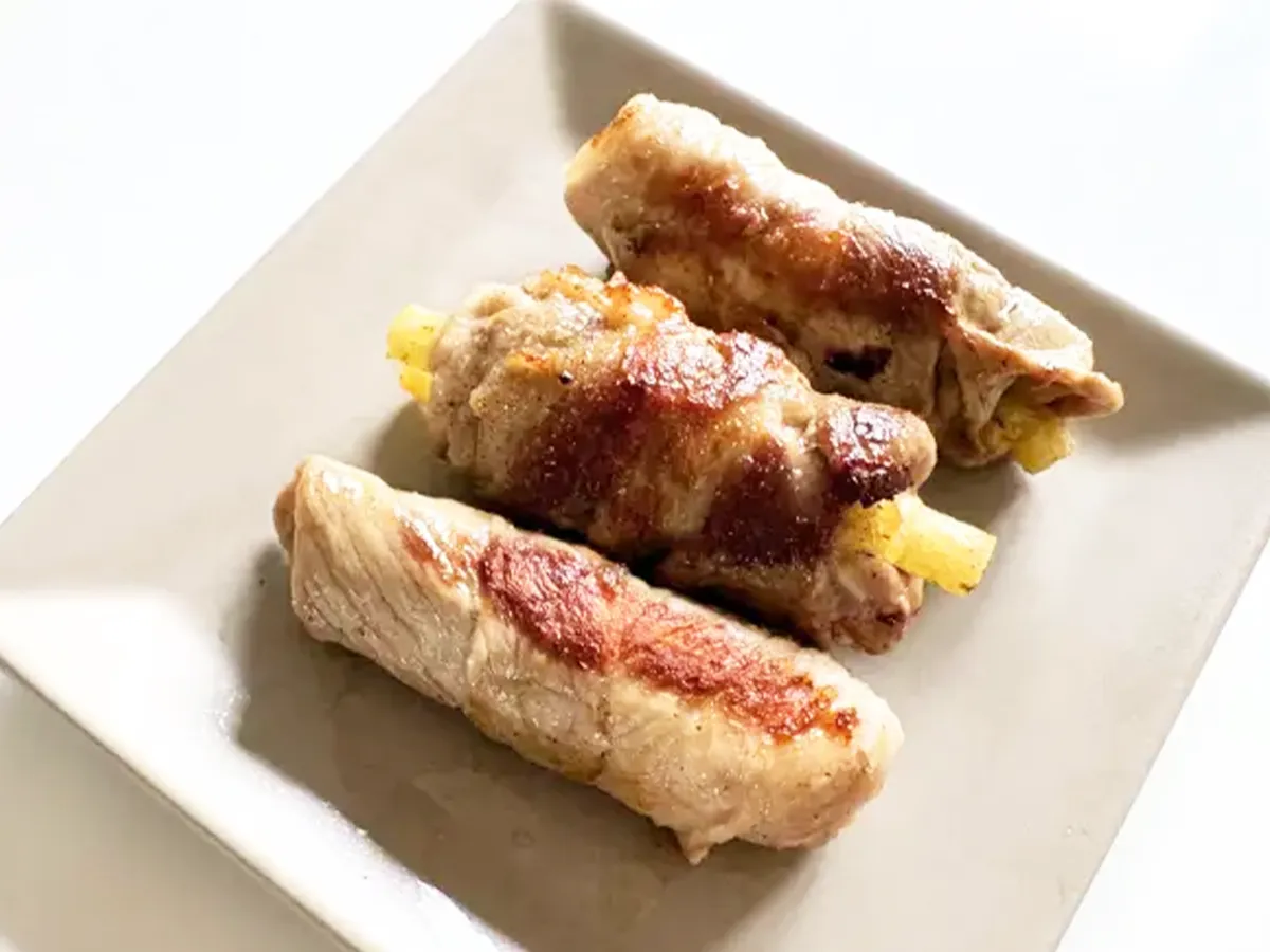 じゃがりこ肉巻きの画像（撮影：エニママ）