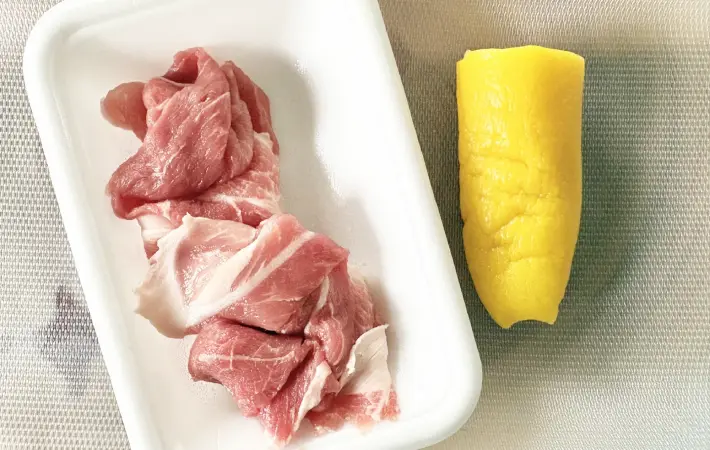 材料の画像（撮影：エニママ）