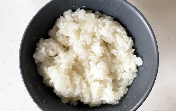 卵白を加えて混ぜた画像（撮影：エニママ）