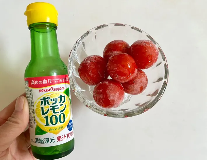 レモン汁をかける前の画像（撮影：エニママ）