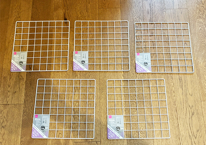 ワイヤーネットの活用写真（撮影：grapeライフハック編集部）