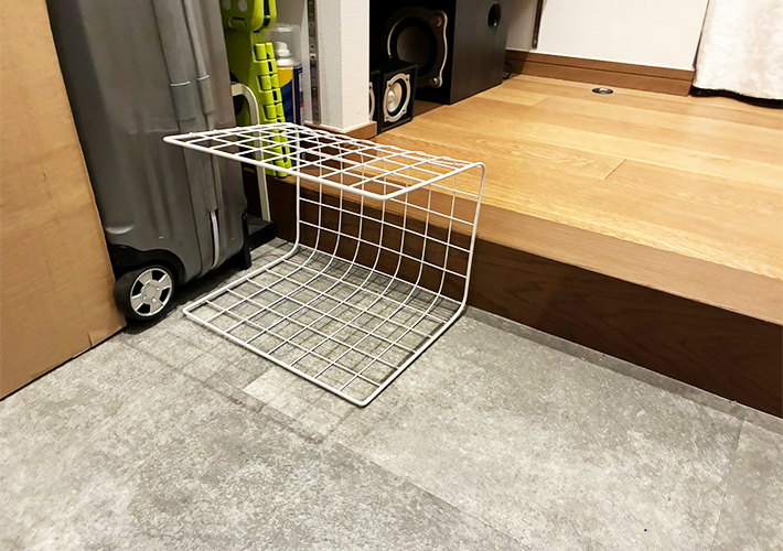 ワイヤーネットの活用写真（撮影：grapeライフハック編集部）