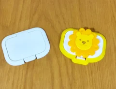 ウェットシートの蓋の活用写真（撮影：grapeライフハック編集部）