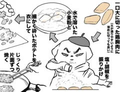 漫画家・ハルマキさんによる『45歳ぐーたら男の気まぐれ飯』の第5話の画像