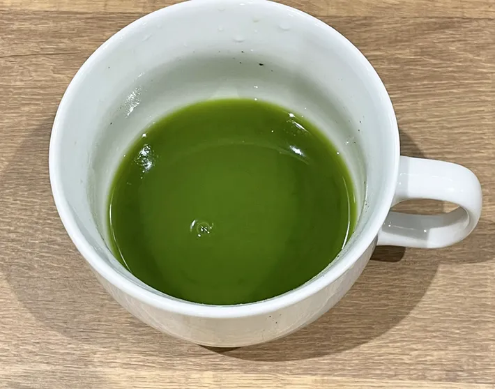 抹茶の写真（撮影：grapeフード編集部）