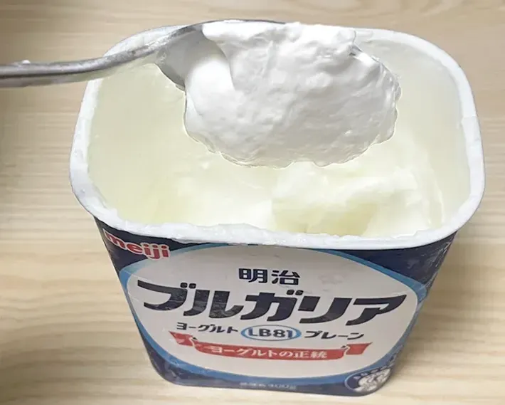 水抜きヨーグルトの写真（撮影：grapeフード編集部）