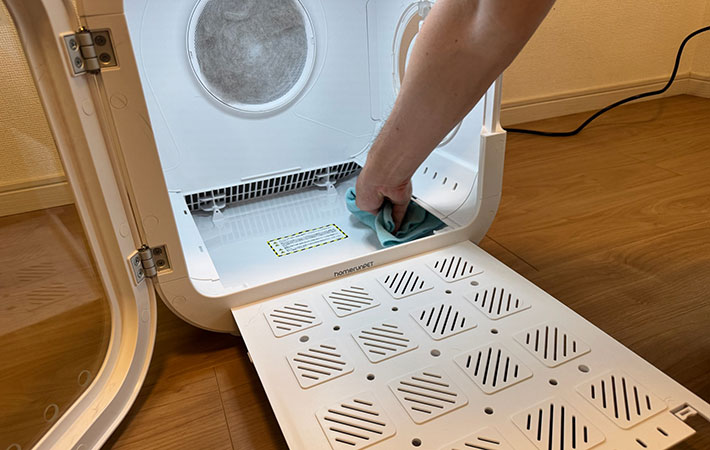 『Drybo Plus』の片づけ写真